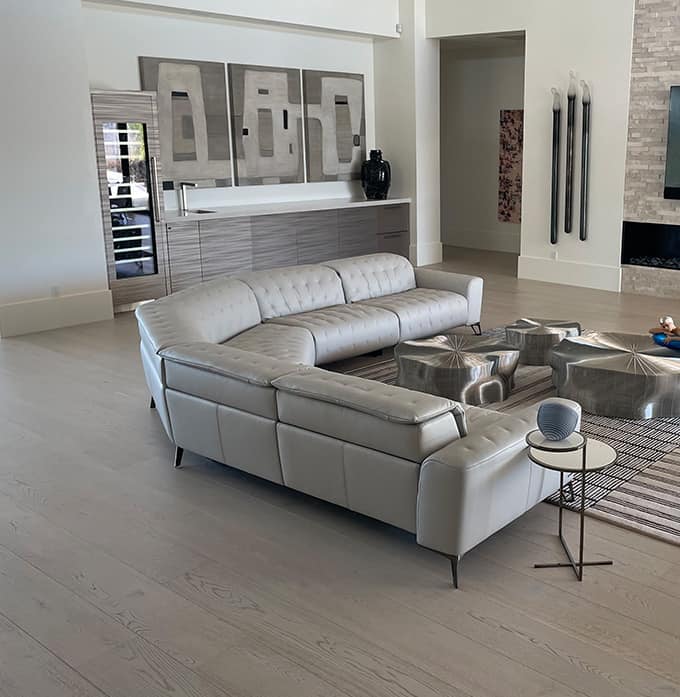 Living Room Hardwood Flooring